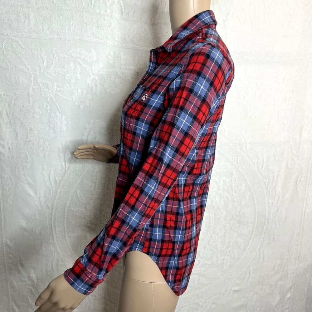 Vans Plaid Patterned Button Down Shirt - image 2